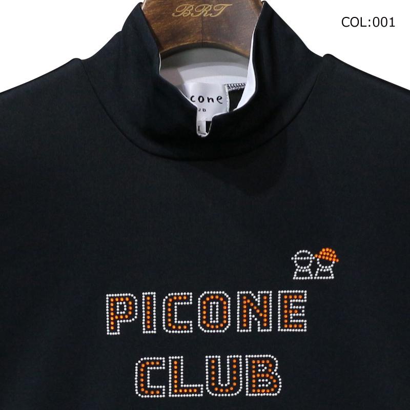 ピッコーネクラブ PICONECLUB C159425 レディース 半袖 ハイネック プルオーバー 撥水 UVケア ストレッチ ゴルフウェア スポーツウェア 春夏｜bright1ststage｜08