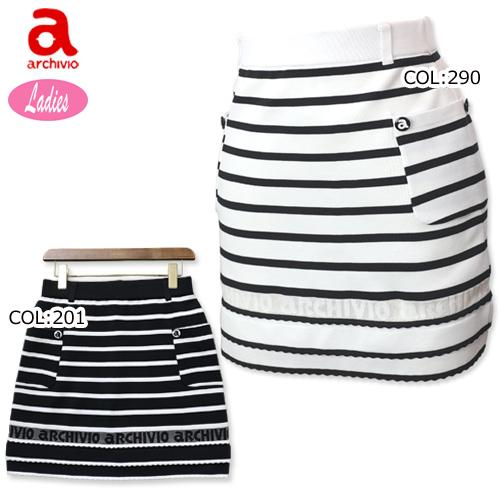 アルチビオ archivio A156202 レディース スカート ニット ストレッチ ボーダー ゴルフウェア スポーツウェア 春夏  :2022042007c:FirstStageヤフーショップ - 通販 - Yahoo!ショッピング