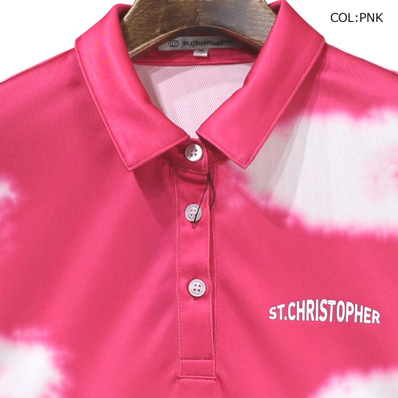 セントクリストファー St.Christopher TL42104 レディース ポロシャツ 半袖 吸水速乾 ストレッチ ゴルフウェア スポーツウェア 春夏｜bright1ststage｜07