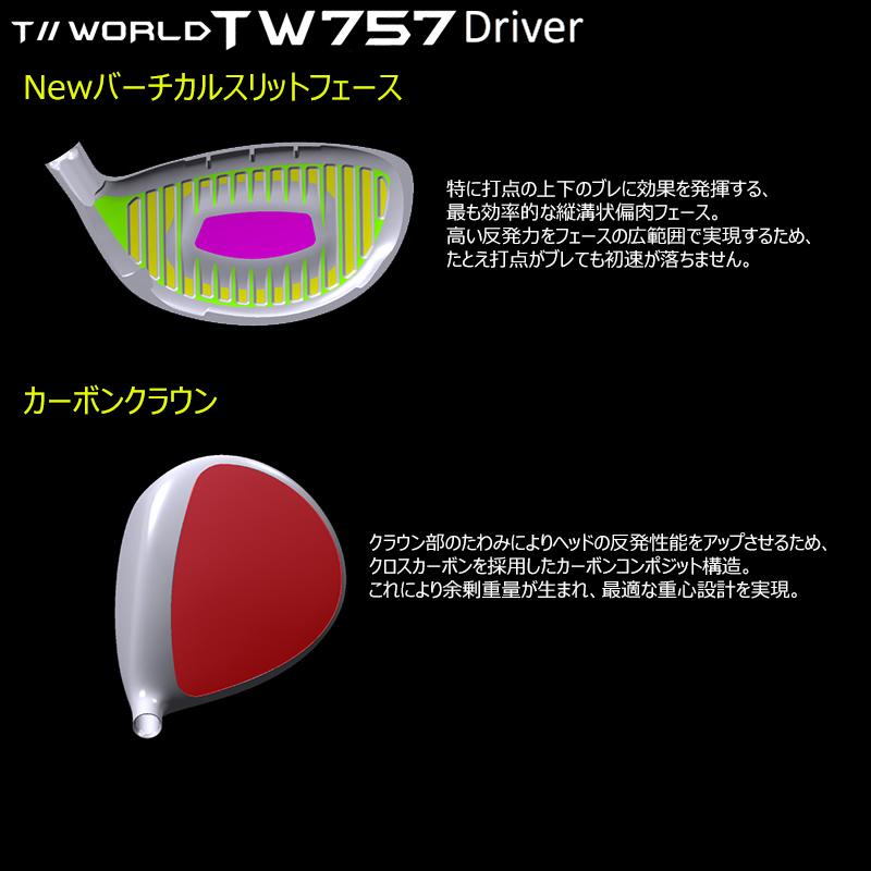 TOUR WORLD 本間ゴルフ(ホンマ/HONMA) ツアーワールド '22 TW757