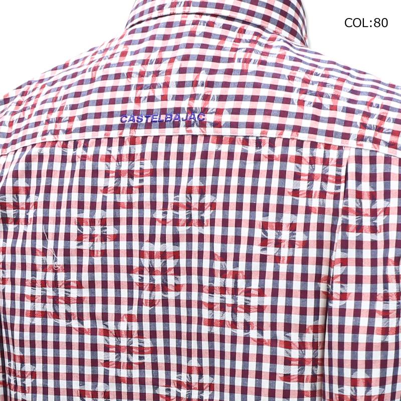 カステルバジャック CASTELBAJAC 21960-115 メンズ 半袖 シャツ カステルバジャック CASTELBAJAC 21960-115 メンズ 半袖 シャツ