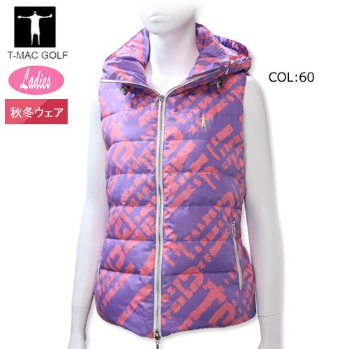 ティーマック T-MAC 7422317218 レディース ダウン ベスト フード