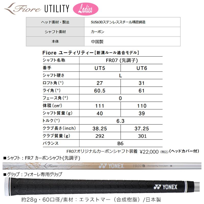 Fiore ヨネックス(YONEX) 2023 フィオーレ(Fiore) レディース Fiore ヨネックス(YONEX) 2023 フィオーレ(Fiore) レディース