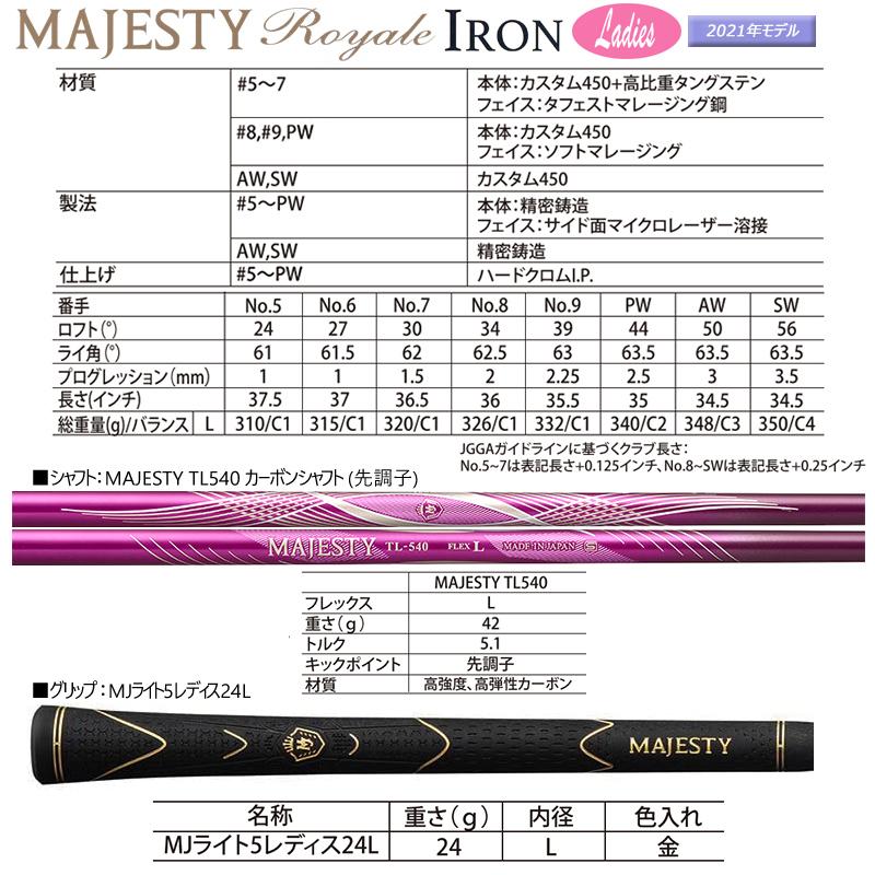 MAJESTY(ゴルフ) マジェスティ(MAJESTY) ロイヤル (2021 MAJESTY(ゴルフ) マジェスティ(MAJESTY) ロイヤル (2021
