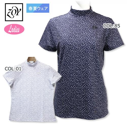 ZOY レディース ウェア 半袖 シャツ プルオーバー ゴルフウェア 春夏 ZOY（ゾーイ） ZOY 071622019 レディース ウェア 半袖 シャツ プル
