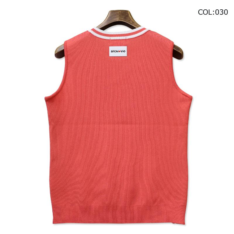 アルチビオ/ニットベスト/春ゴルフウェア