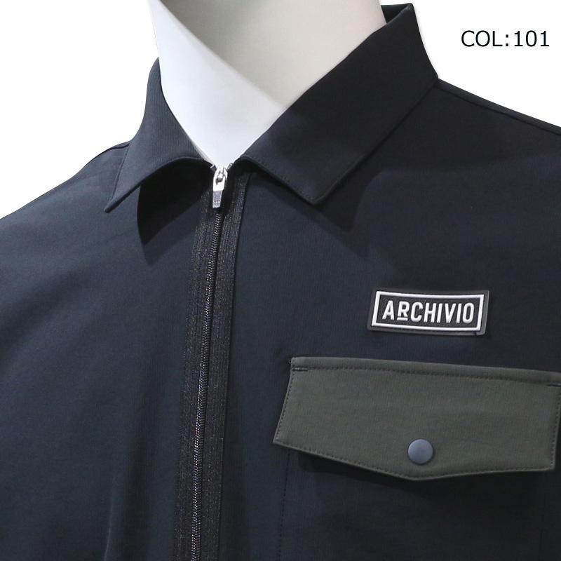 archivio（アルチビオ） archivio A265304 メンズ 半袖 シャツ ハーフ
