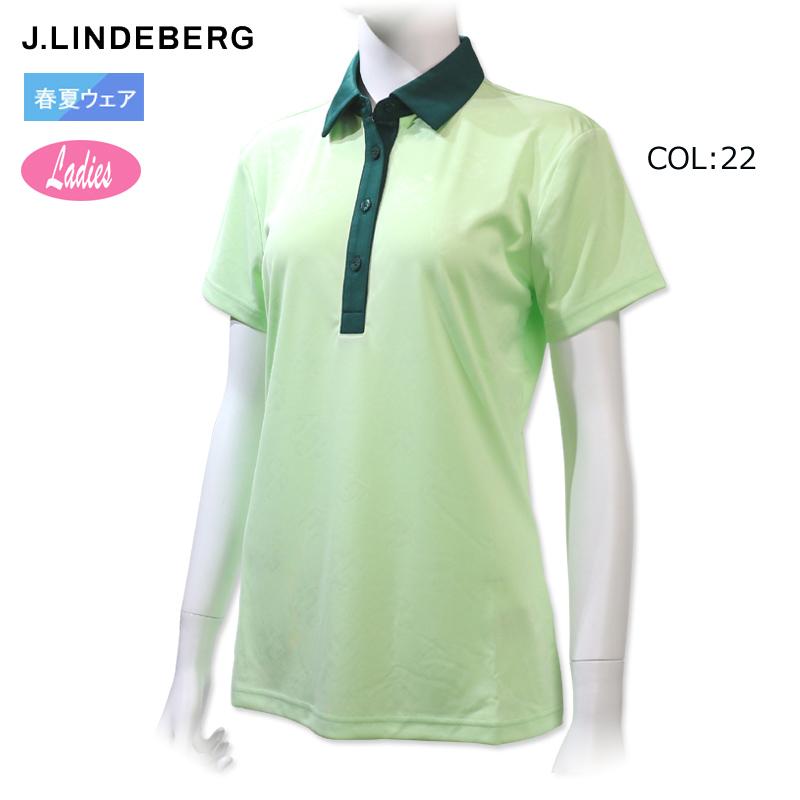 ゴルフウェア レディース トップス 半袖 ニット 春夏秋 ジェイリンドバーグ