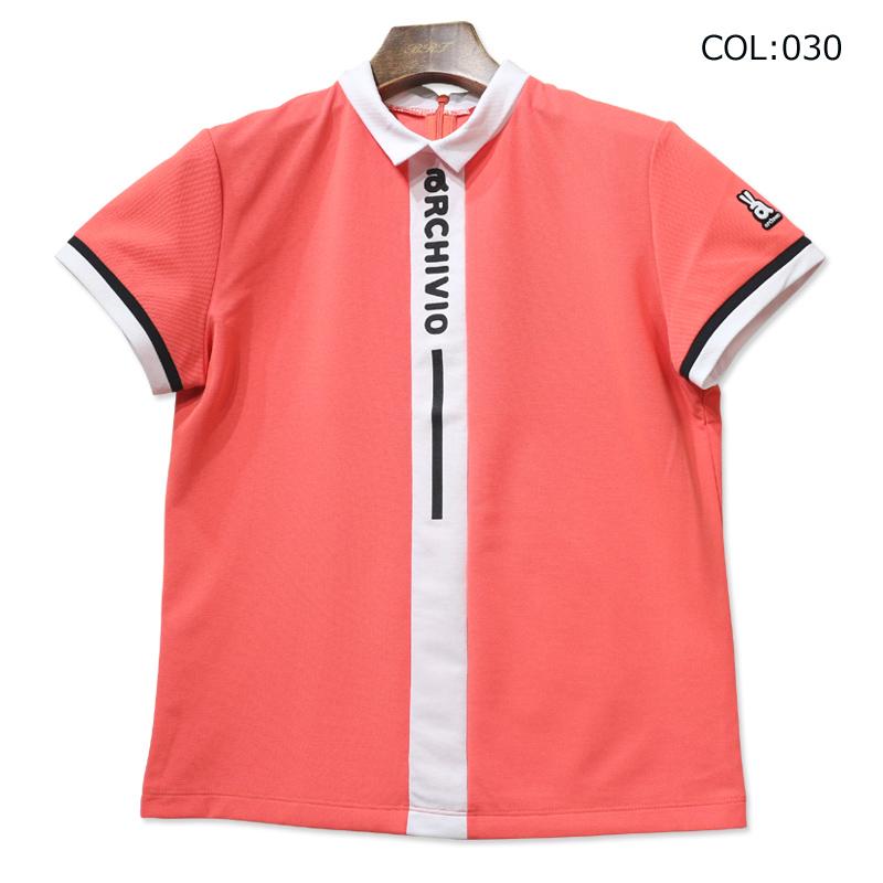 archivio（アルチビオ） archivio A259506 レディース 半袖 ポロシャツ