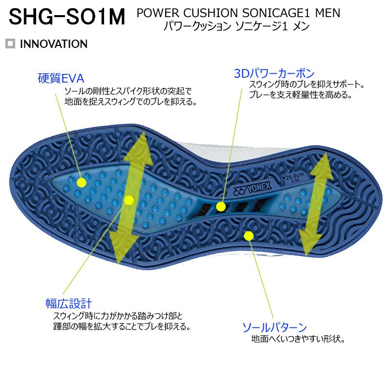 YONEX ヨネックス(YONEX) SHG-S01M 2022 パワークッション YONEX ヨネックス(YONEX) SHG-S01M 2022 パワークッション