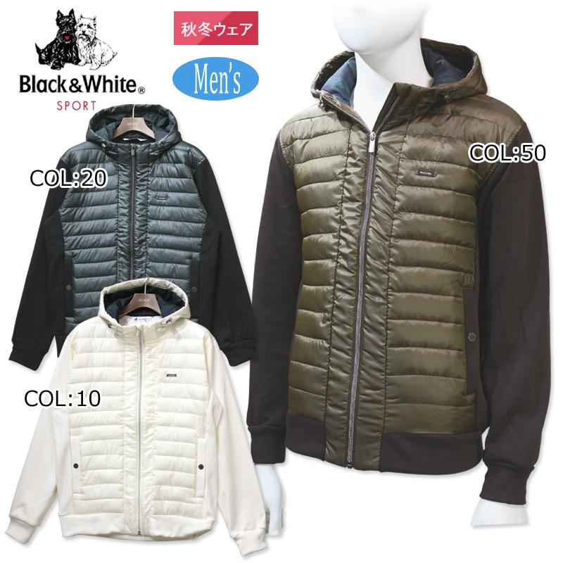 ブラック＆ホワイト Black&White BGF1102BD メンズ 長袖ブルゾン  