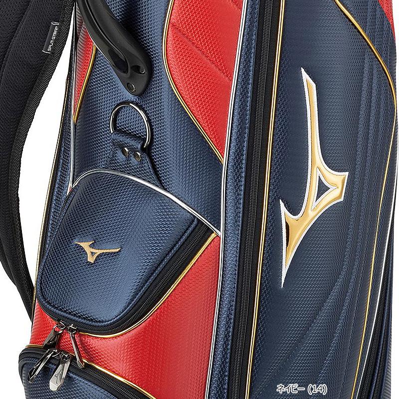 【 新品未使用 】Mizuno ミズノ キャディバッグ 9.5型 MIZUNO（ミズノ） 5LJC2204 2022 スリム9型(3.4kg) RB STYLE (RB