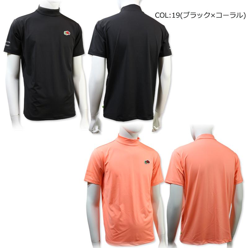 VIVA HEART ビバハート 半袖 モックネック シャツ 2枚セット VIVA HEART ビバハート 011-28541 メンズ 半袖モックネック