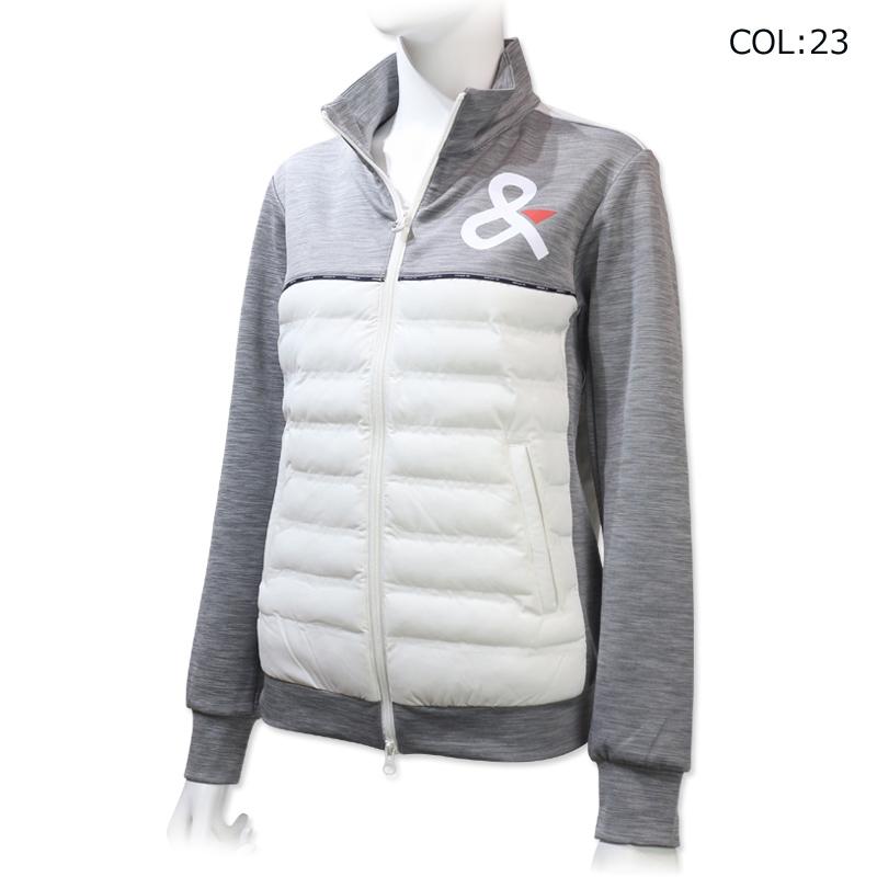 and per se アンパスィ　中綿入り　キルティング　パーカー　ゴルフ　L and per se（アンパスィ） 軽量 アクティブニット プルオーバー