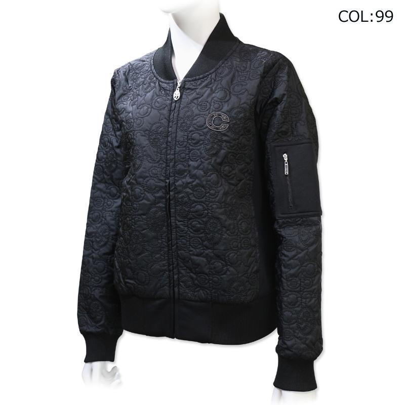 CASTELBAJAC カステルバジャック ジップアップ ブルゾン ブラック 3 CASTELBAJAC SPORT カステルバジャック 7222412204 レディース MA1