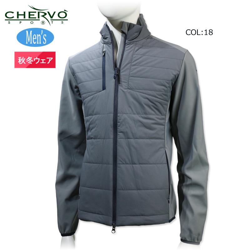 シェルボ CHERVO 031-57011 メンズ 長袖 ブルゾン ストレッチ 断熱性  