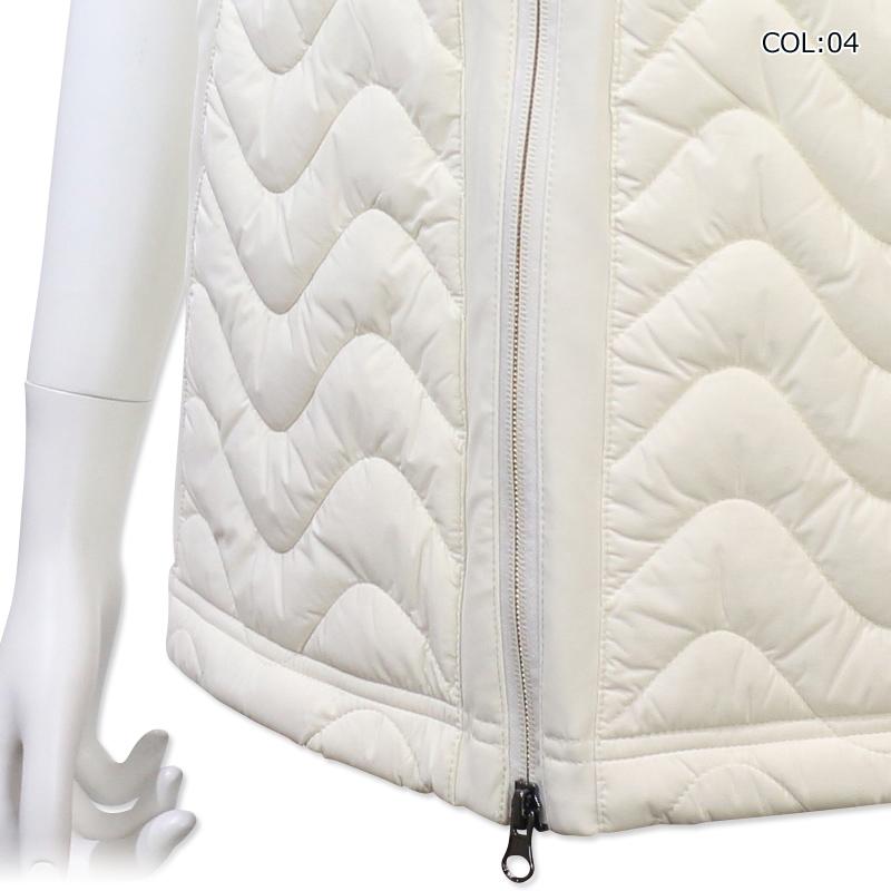 シェルボ CHERVO 032-47070 レディース ベスト 保温 起毛 撥水 ストレッチ 軽量 スポーツウェア ゴルフウェア 秋冬春 シェルボ CHERVO 032-47070 レディース ベスト 保温 起毛 撥水