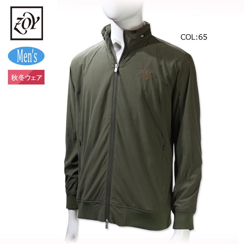 ゾーイ ZOY 071434107 メンズ ブルゾン スエード 薄手 ゴルフウェア  