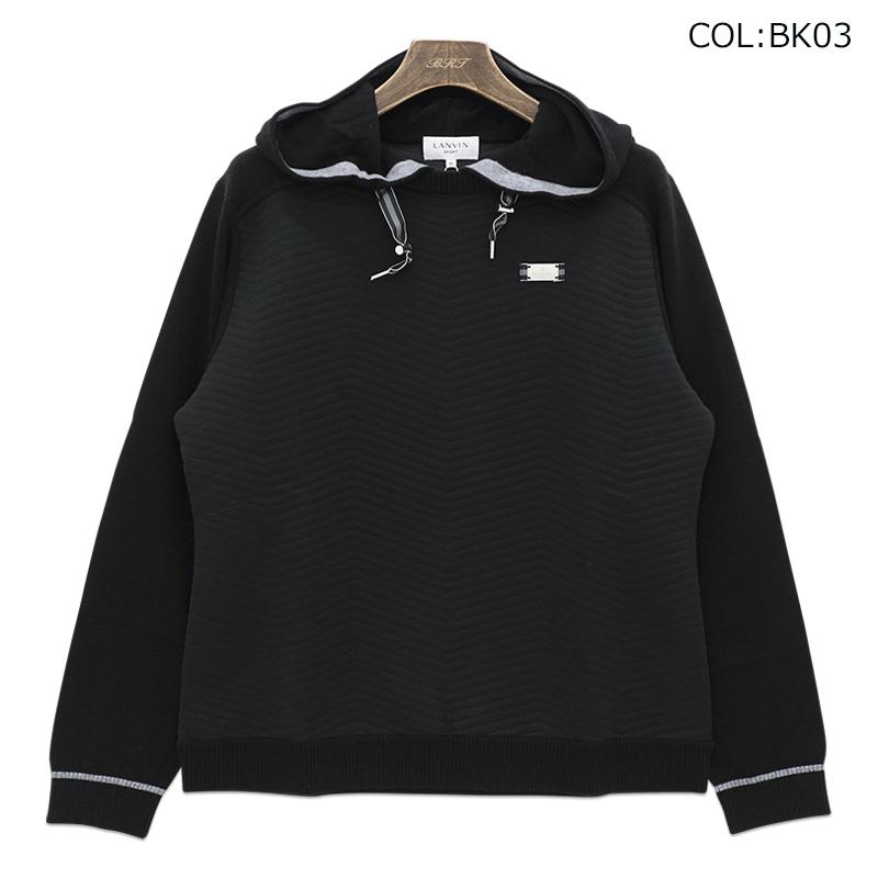 LANVIN SPORT ランバンスポール　裏地付き　ニット　パーカー　ゴルフ LANVIN（ランバン） スポール LANVIN SPORT VLW4041X9 レディース