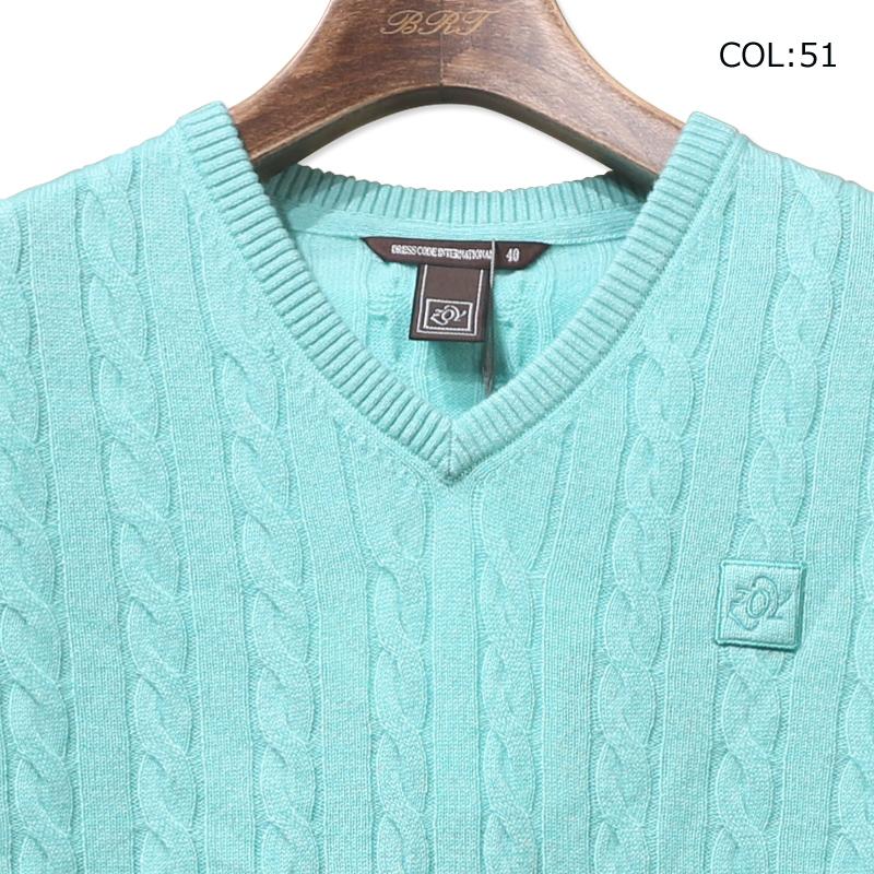 ゾーイ ZOY 071624721 レディース カシミヤ100％ セーター ゴルフ 