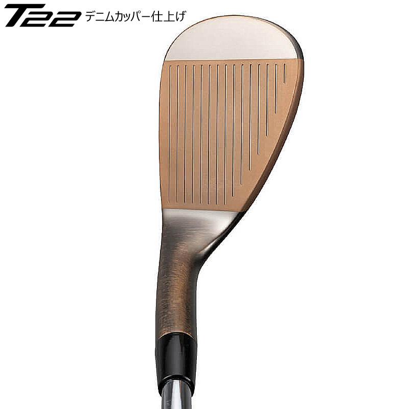 ミズノ(MIZNO) 5KJSB22390 T22 ウェッジ デニムカッパー仕上げ 