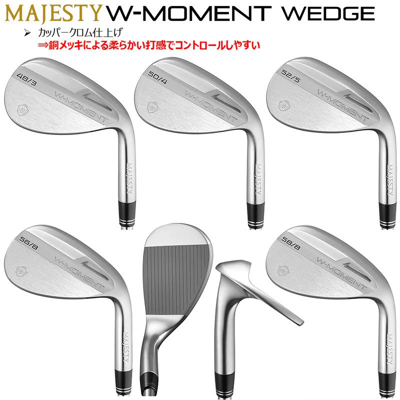 マジェスティ(MAJESTY) W-MOMENT WEDGE カッパークロム仕上げ (シルバー) 右用 N.S.PRO 950GH neo スチールシャフト｜bright1ststage｜03