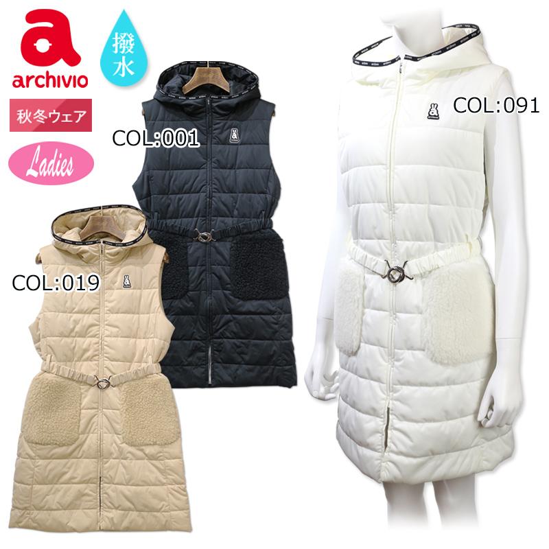 archivio ブラック メタリックキルト保温ベスト 【公式通販】