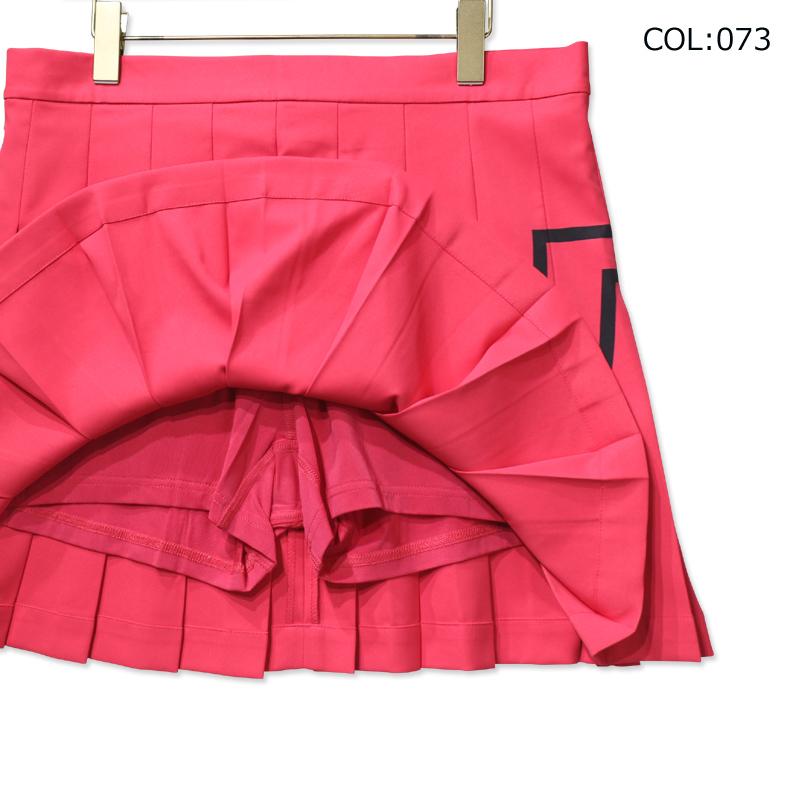 2025ssモデルJ.LINDEBERG スカート S ピンク J.LINDEBERG ジェイリンドバーグ レディース ゴルフウェア スカート