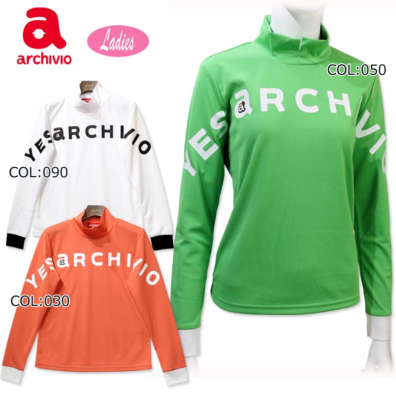 archivio ゴルフウェアレディーストップス長袖UV アルチビオM