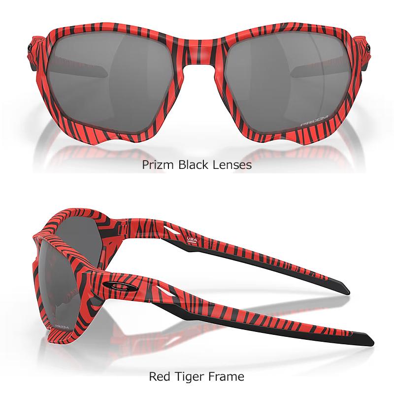 並行輸入品 オークリー(OAKLEY) サングラス プラズマ レッド タイガー (PLAZMA Red Tiger)【OO9019-1259】(Prizm Black Lenses) USモデルの画像