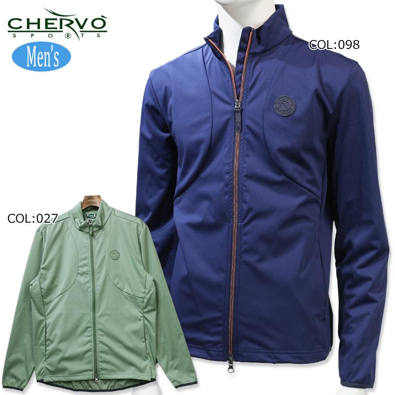 シェルボ CHERVO 031-58210 メンズ 長袖ブルゾン フルジップ 保温性  