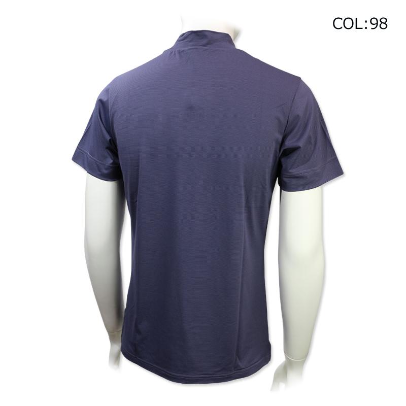 モコ MOCO 21-2231441 メンズ 半袖 モックネックシャツ 接触冷感 吸汗