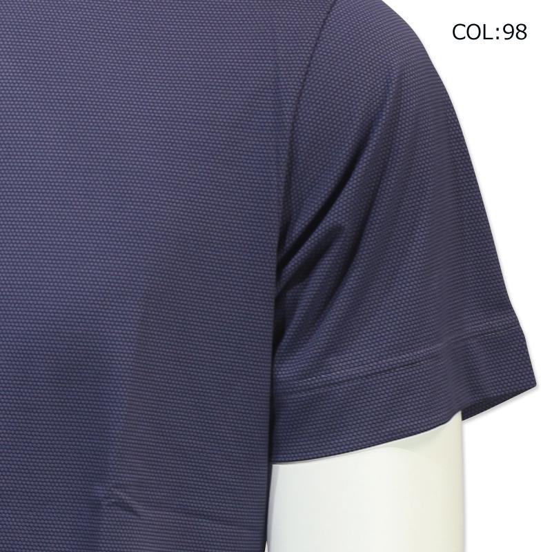 モコ MOCO 21-2231441 メンズ 半袖 モックネックシャツ 接触冷感 吸汗