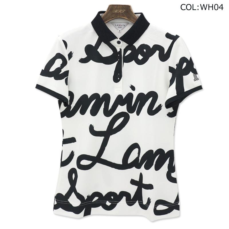 ランバン LANVIN VLX156304 レディース 半袖ポロシャツ 吸水速乾 UV