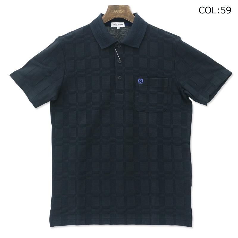 ミラショーン milaschon 7334174307 メンズ ポロシャツ 吸水速乾 UV