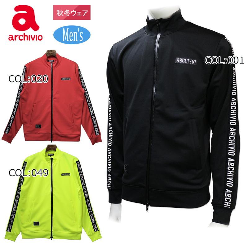 アルチビオ archivio A324922 メンズ ブルゾン フルジップ 吸水速乾  