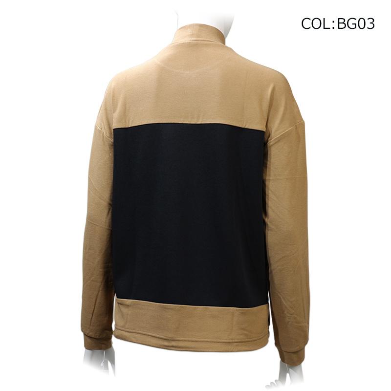 ランバンスポーツ ゴルフ ウェア ワンピース 異素材 ハイネック 42 ブラウン ランバンスポーツ ゴルフ ウェア ワンピース 異素材 ハイネック 42