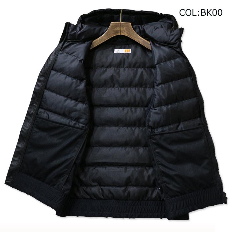 マンシングウェア】黒 フード付きジャケット レディース ゴルフウェア