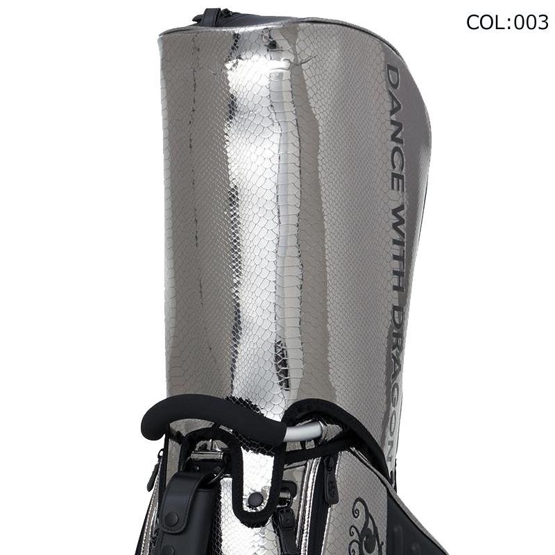 DANCE WITH DRAGON モノグラム ゴルフ トート　オフホワイト Dance With Dragon - | キャディバッグ | ホワイト | ユニ