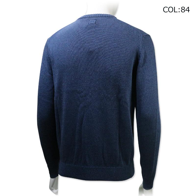 ZOY ゾーイ　メンズ　ネイビー クルーネックセーター　防風地付き　Mサイズ ZOY ゾーイ メンズ ネイビー クルーネックセーター 防風地付き Mサイズ