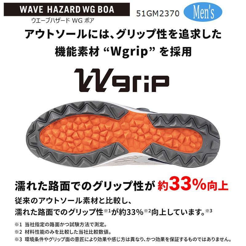 MIZUNO（ミズノ） 51GM2370 2023 ウエーブハザード WG ボア メンズ