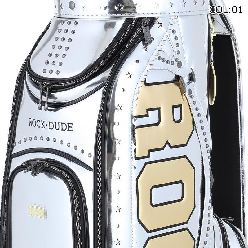 ROCK DUDE キャディバッグ シルバー ロックデュード ROCK・DUDE 13-678000 9.5型（4.7kg） キャディバッグ