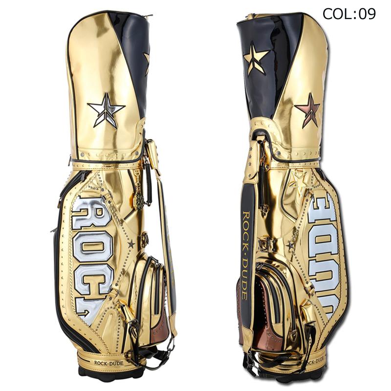 ★訳あり★ROCK DUDE★ロックデュード★スタンドキャディバッグ★KA ロックデュード ROCK・DUDE 13-678000 9.5型（4.7kg） キャディバッグ
