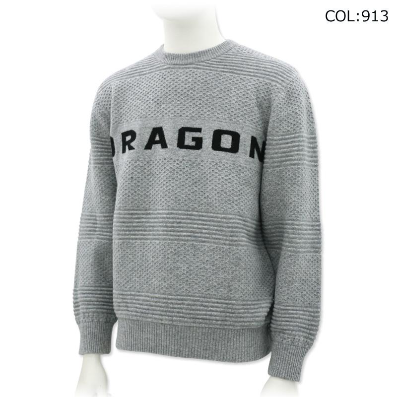 【ダンスウィズドラゴン】人気ラバーロゴ×ロゴネーム総柄 長袖ゴルフパーカーM Dance With Dragon（ダンスウィズドラゴン） ジップパーカー 黒