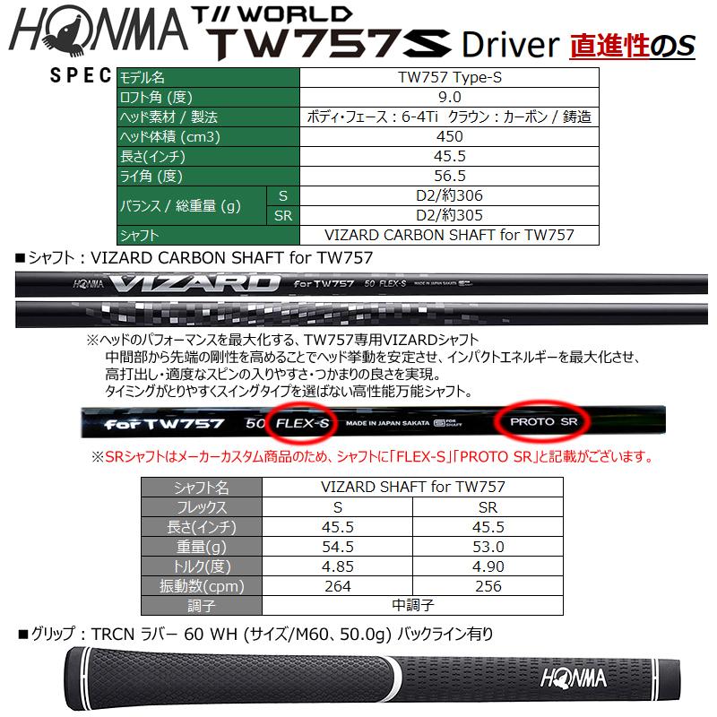 TOUR WORLD 本間ゴルフ(ホンマ/HONMA) ツアーワールド (T//WORLD) 2022