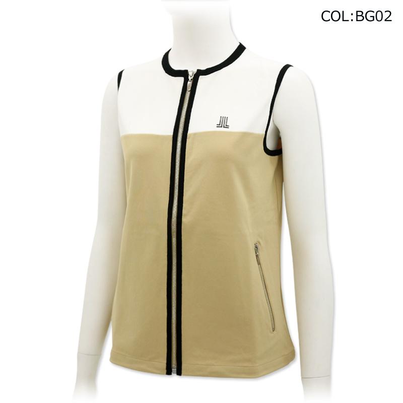 ランバン LANVIN VLX6541A9 レディース ベスト アウター ストレッチ ゴルフウェア スポーツウェア  春夏 LANVIN（ランバン） LANVIN VLX6541A9 レディース ベスト アウター