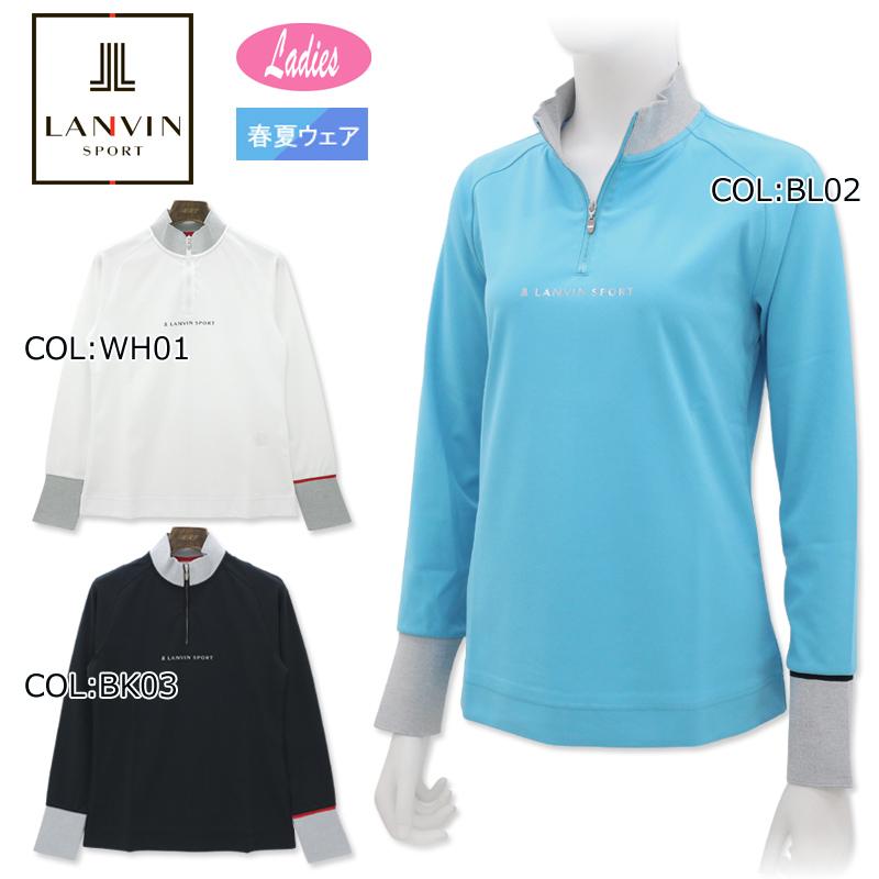 ⭐︎美品⭐︎LANVIN SPORT レディース　長袖シャツ LANVIN（ランバン） スポール LANVIN SPORT VLX1061Y8 レディース
