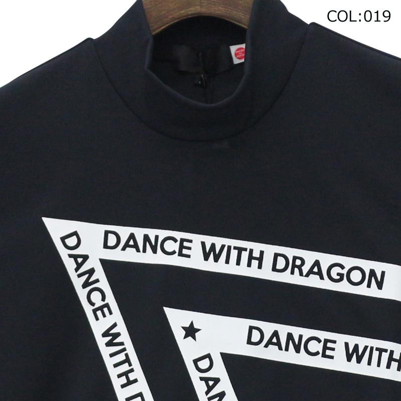 柔らか素材 Dance with Dragon モックネックシャツ 3 白 【公式通販】