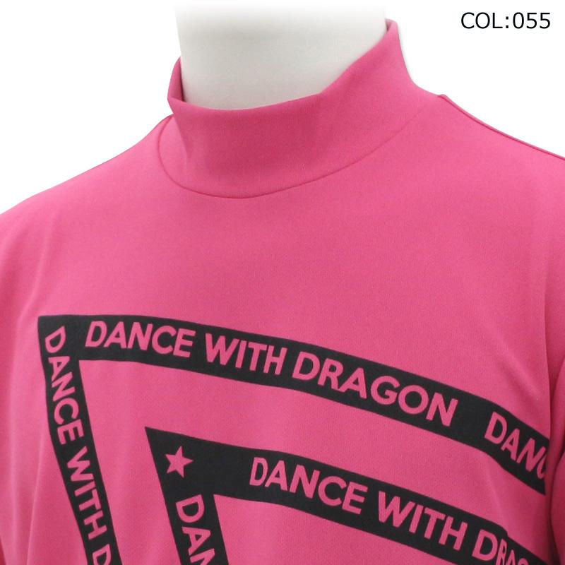 新品 ダンスウィズドラゴン ゴルフ メンズ モックネック ウェア DANCE WITH DRAGON ダンスウィズドラゴン D1-153320 メンズ モック