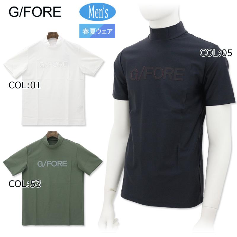 G/FORE（ジーフォア） 073213032 メンズ 半袖モックネックシャツ